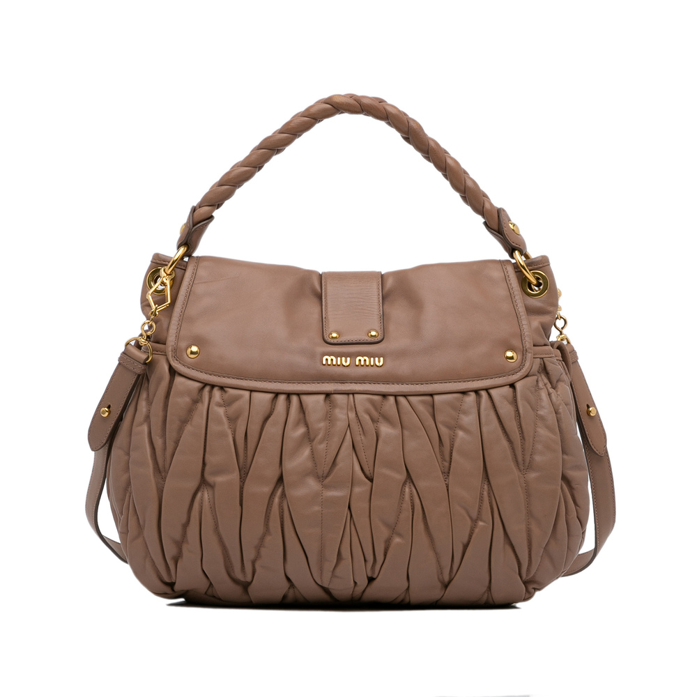 Pre-Loved Miu Miu Matelasse Coffer - Picture 3 of 11